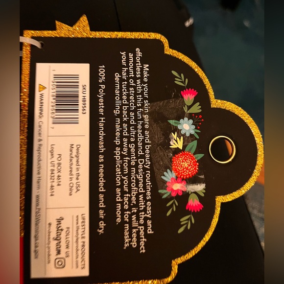 NWT Beauty headband Dias de Los muertos - Picture 2 of 4